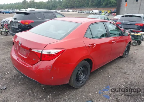 2016 Toyota Corolla Le z USA, uszkodzony, nr VIN 5YFBURHE0GP427356